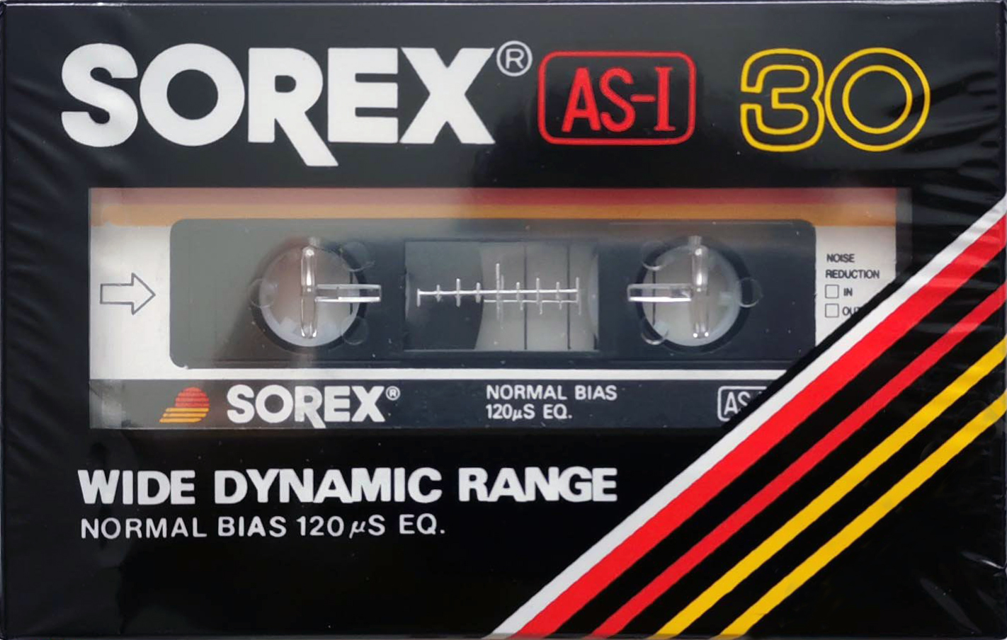 Compact Cassette Sorex AS-I 30 Type I Normal 1985 South Korea