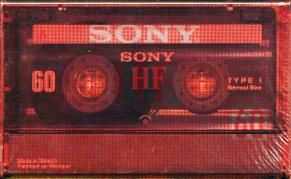 Compact Cassette Sony HF 60 Type I Normal 2001 North America
