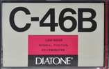 Compact Cassette Diatone B 46 Type I Normal 1979 Japan