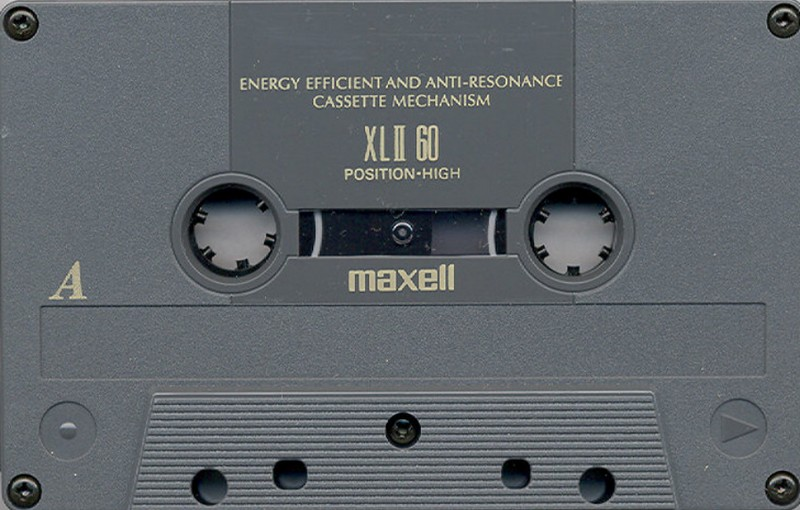 Compact Cassette Maxell XLII 60 Type II Chrome 1994 North America