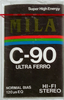 Compact Cassette Mila 90 Type I Normal Hong Kong