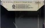 Compact Cassette TDK SD 60 Type I Normal 1973 USA