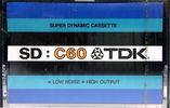 Compact Cassette TDK SD 60 Type I Normal 1973 USA