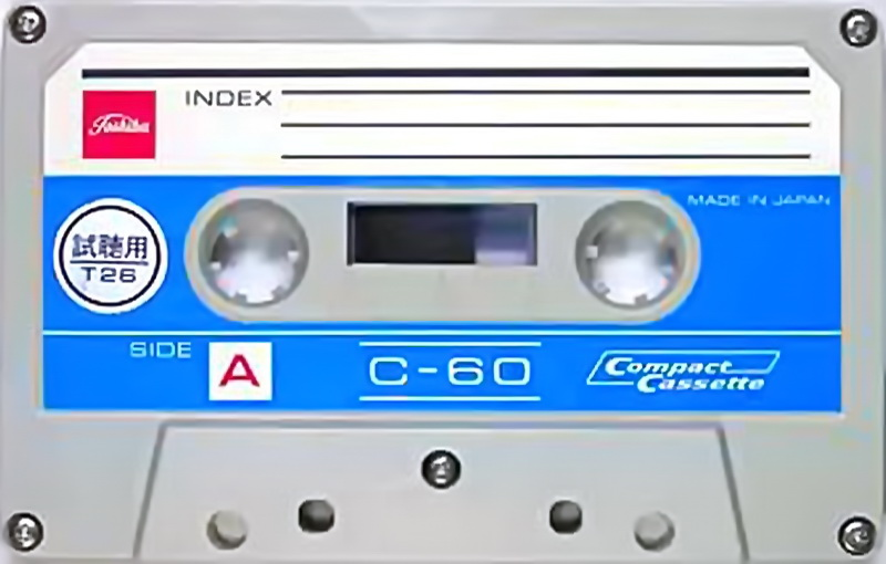 Compact Cassette Toshiba 60 Type I Normal 1969 Japan
