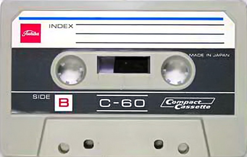 Compact Cassette Toshiba 60 Type I Normal 1969 Japan