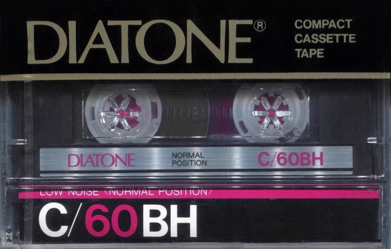 Compact Cassette Diatone BH 60 Type I Normal 1984 Japan