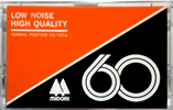 Compact Cassette Midori 60 Type I Normal Japan
