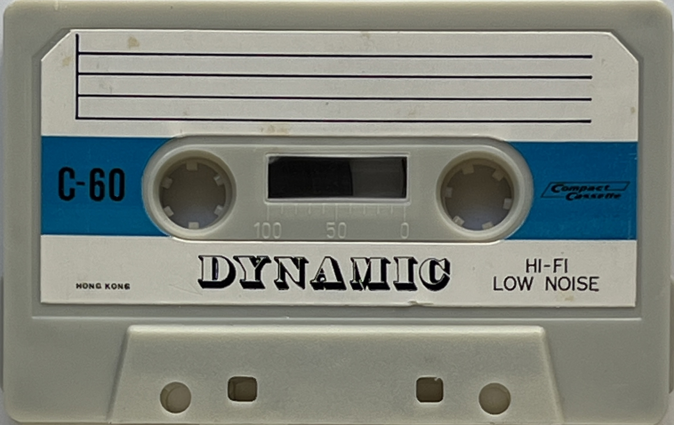 Compact Cassette Dynamic 60 Type I Normal Hong Kong