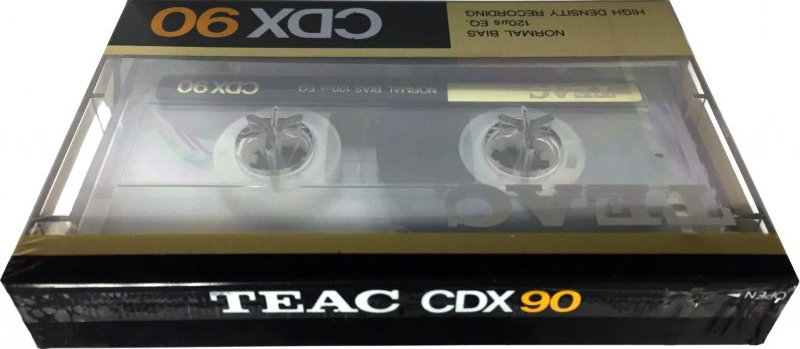 Compact Cassette Teac CDX 90 Type I Normal 1989 Europe