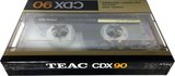 Compact Cassette Teac CDX 90 Type I Normal 1989 Europe