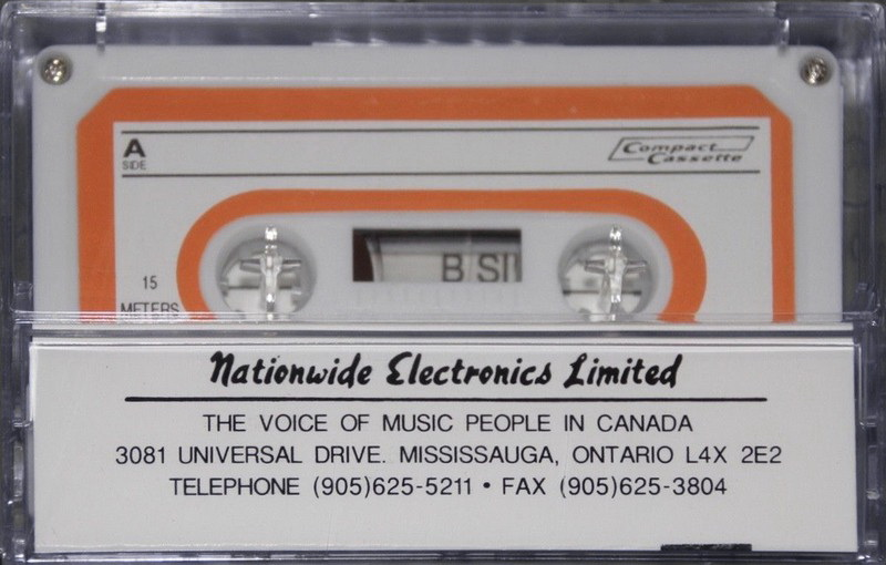 Compact Cassette NAVP 10 "Premium" Type I Normal 1988 Canada