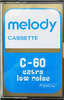 Compact Cassette Melody 60 Type I Normal 1978 France