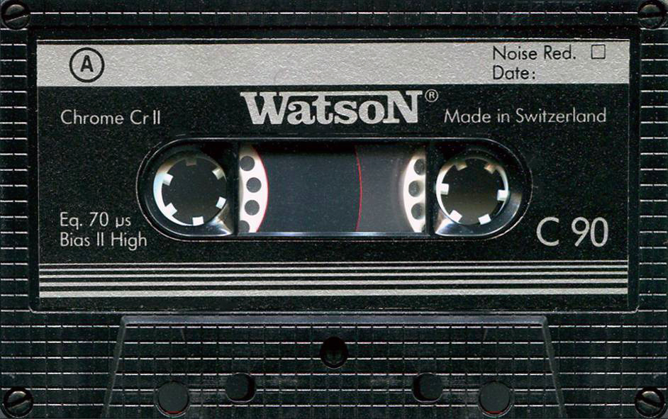 Compact Cassette Watson 90 Type II Chrome 1982 Europe