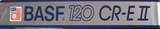 Compact Cassette BASF Chromdioxid Extra II 120 "CR-E II" Type II Chrome 1985 Europe
