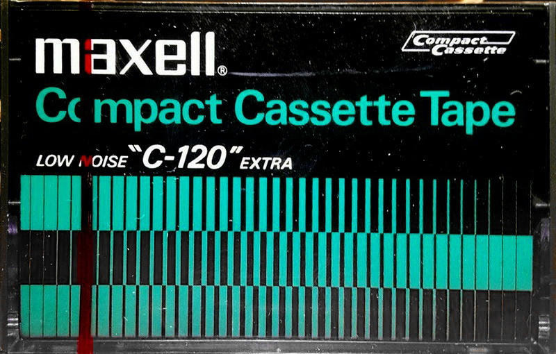 Compact Cassette Maxell 120 Type I Normal 1970 Worldwide