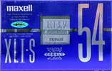 Compact Cassette Maxell XLI-S 54 "XLI-S 54(E)" Type I Normal 1995 Japan