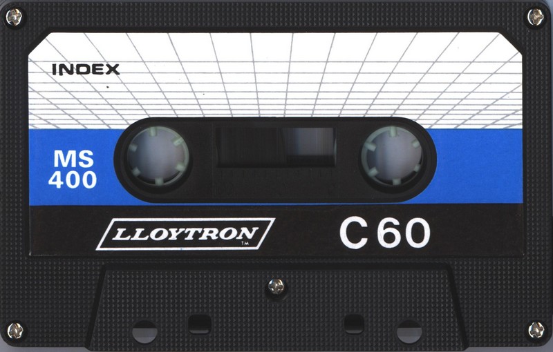Compact Cassette Lloytron 60 "MS 400" Type I Normal 1984 Hong Kong