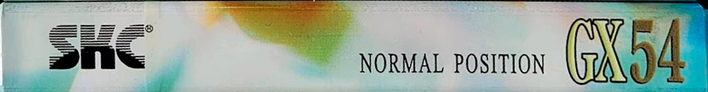 Compact Cassette SKC GX 54 Type I Normal 1999 Europe