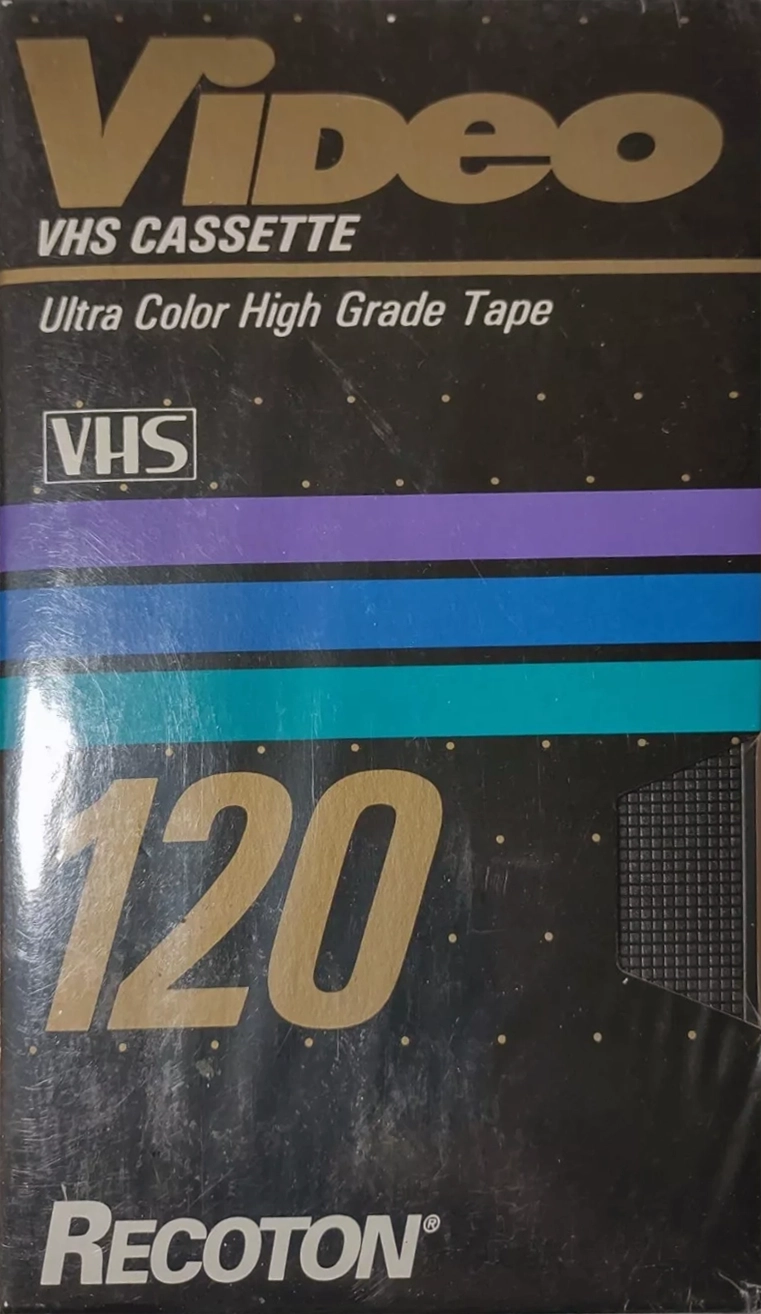 VHS, Video Home System Recoton 120 Type I Normal 1995 USA