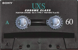 Compact Cassette Sony UX-S 60 Type II Chrome 2000 Worldwide
