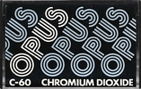 Compact Cassette Opus 60 Type II Chrome Europe