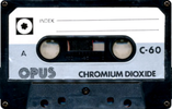 Compact Cassette Opus 60 Type II Chrome Europe