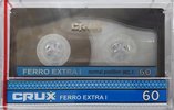 Compact Cassette CRUX Ferro Extra I 60 Type I Normal 2022 Worldwide