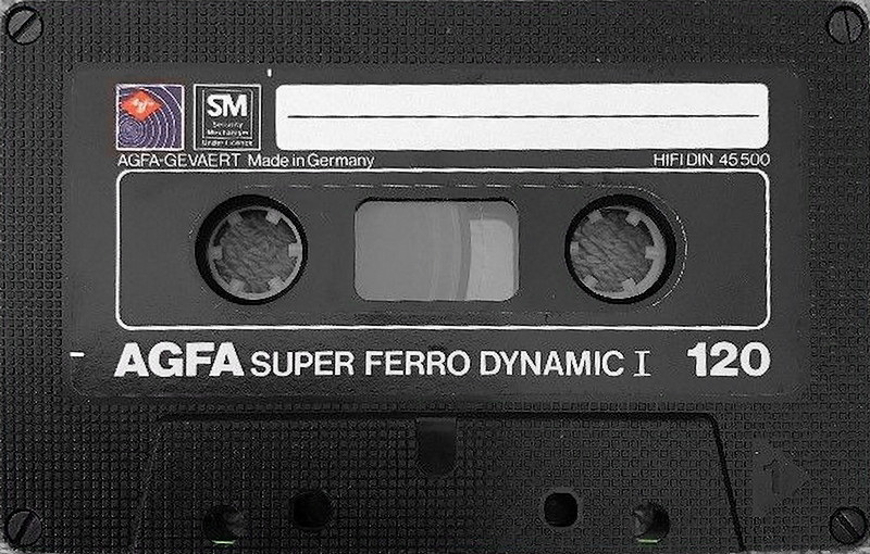 Compact Cassette AGFA Super Ferro Dynamic 120 Type I Normal 1979 Europe