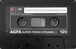 Compact Cassette AGFA Super Ferro Dynamic 120 Type I Normal 1979 Europe