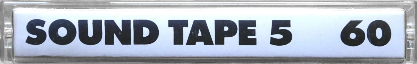 Compact Cassette Sound 2000 Sound Tape 5 60 Type I Normal 1984 Germany