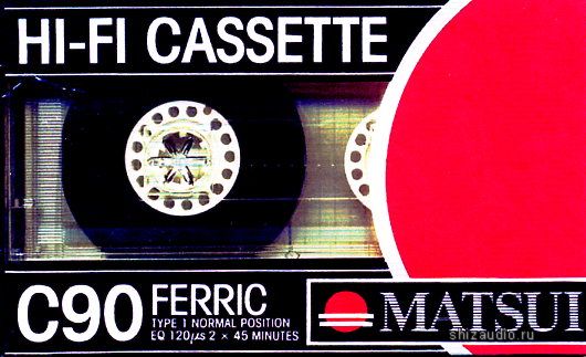 Compact Cassette Matsui 90 Type I Normal UK