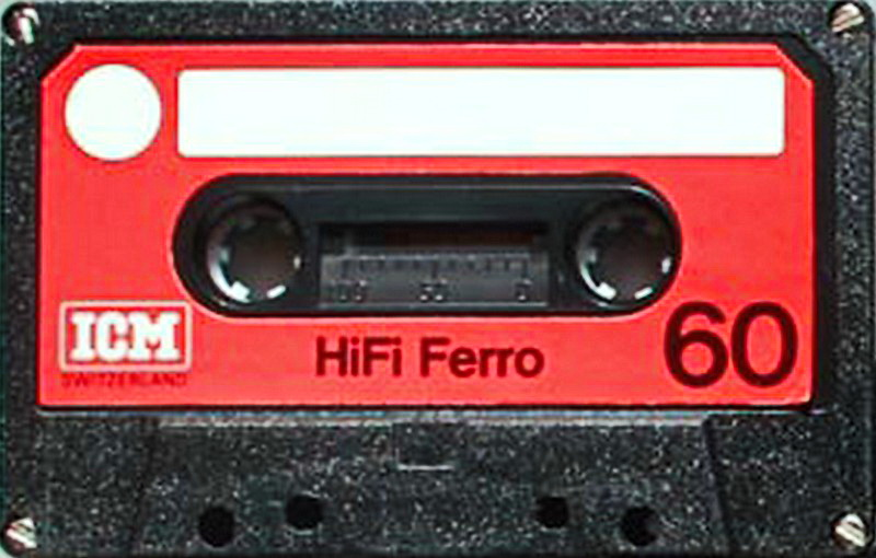 Compact Cassette ICM HIFI Ferro 60 "SF-Cassette" Type I Normal 1981 Europe