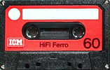 Compact Cassette ICM HIFI Ferro 60 "SF-Cassette" Type I Normal 1981 Europe