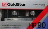 Compact Cassette Goldstar HR 90 Type I Normal 1987 USA
