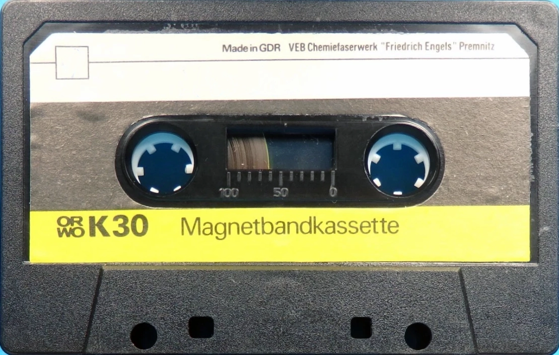 Compact Cassette ORWO 30 Type I Normal 1985 East Germany