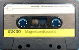 Compact Cassette ORWO 30 Type I Normal 1985 East Germany