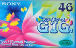 Compact Cassette Sony GIG-1 46 "C46GIG1F" Type I Normal 2000 Japan