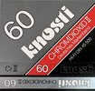 Compact Cassette Knosti 60 Type II Chrome Germany