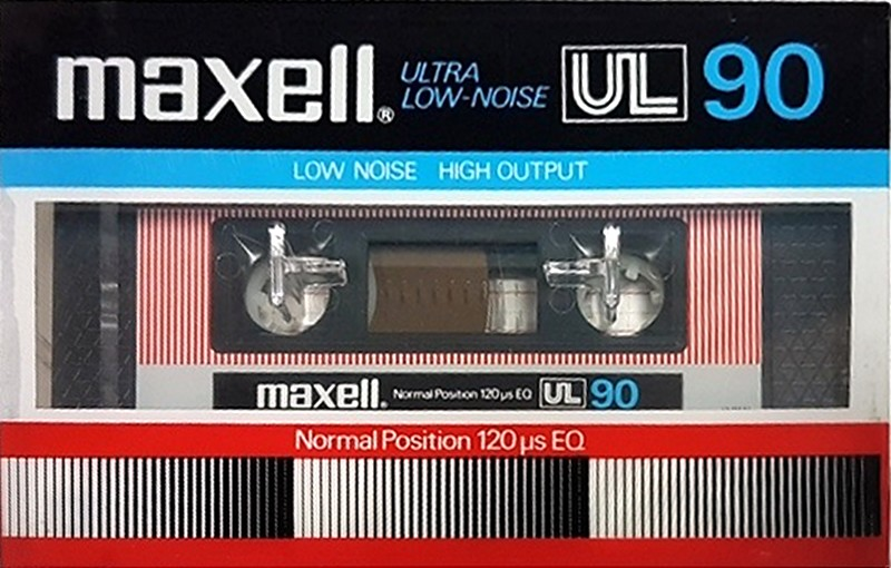 Compact Cassette Maxell UL 90 Type I Normal 1983 Japan
