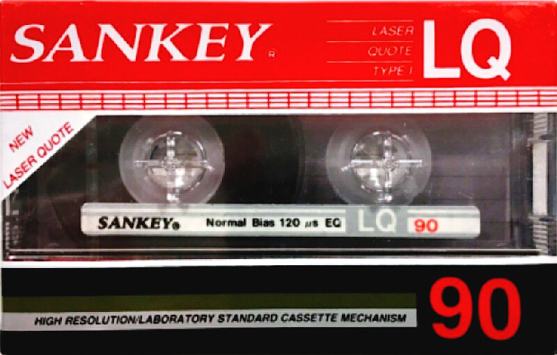 Compact Cassette Sankey LQ 90 Type I Normal 1986 Japan