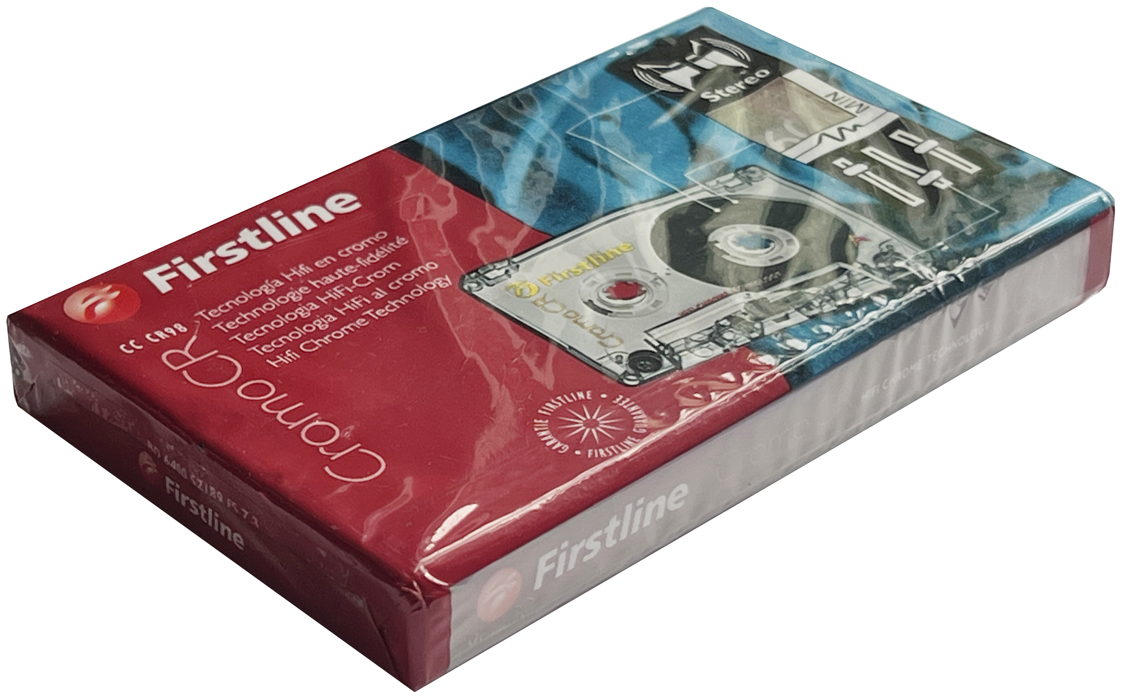 Compact Cassette First Line 60 "ChromoCR CC CR98" Type II Chrome Europe