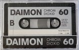 Compact Cassette Daimon 60 Type II Chrome 1982 Germany