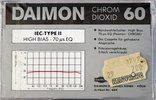 Compact Cassette Daimon 60 Type II Chrome 1982 Germany
