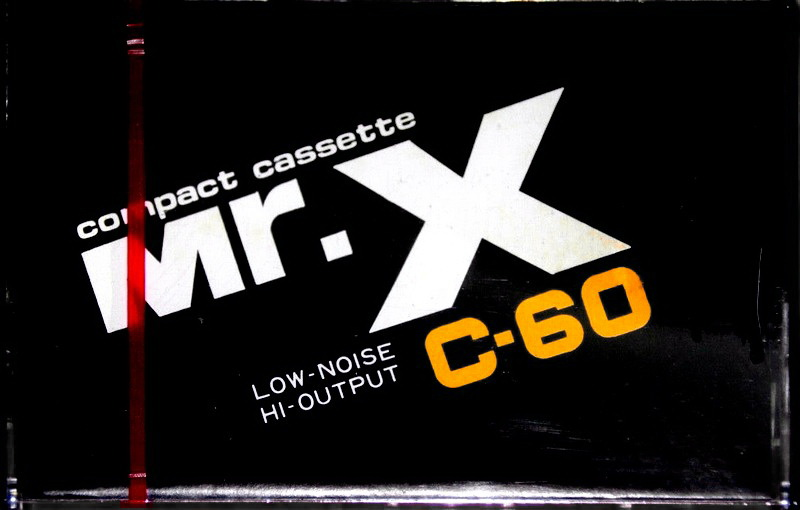 Compact Cassette Mr. X 60 Type I Normal China