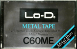 Compact Cassette Lo-D ME 60 Type IV Metal 1978 Japan