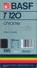VHS, Video Home System BASF Extra Quality 120 Type II Chrome 1985 North America