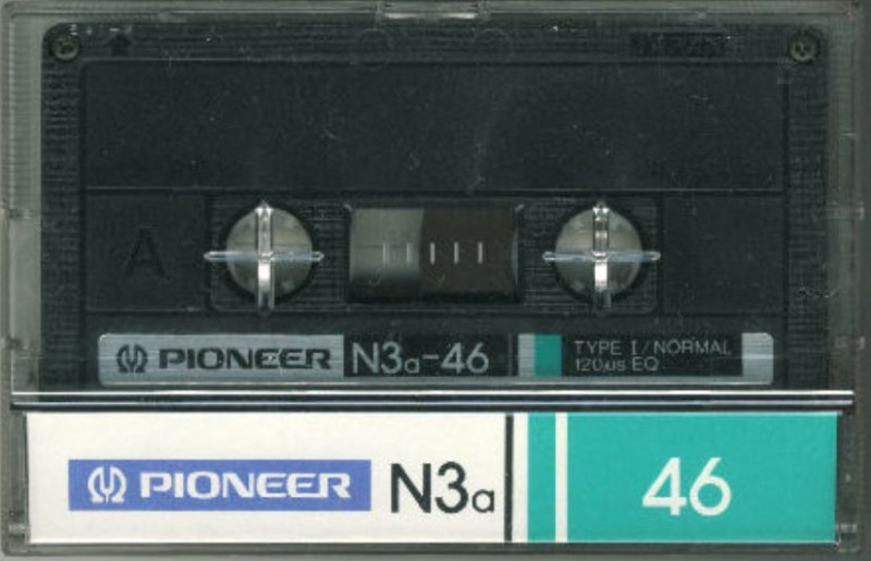 Compact Cassette Pioneer N3a 46 Type I Normal 1982 Japan