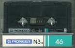 Compact Cassette Pioneer N3a 46 Type I Normal 1982 Japan