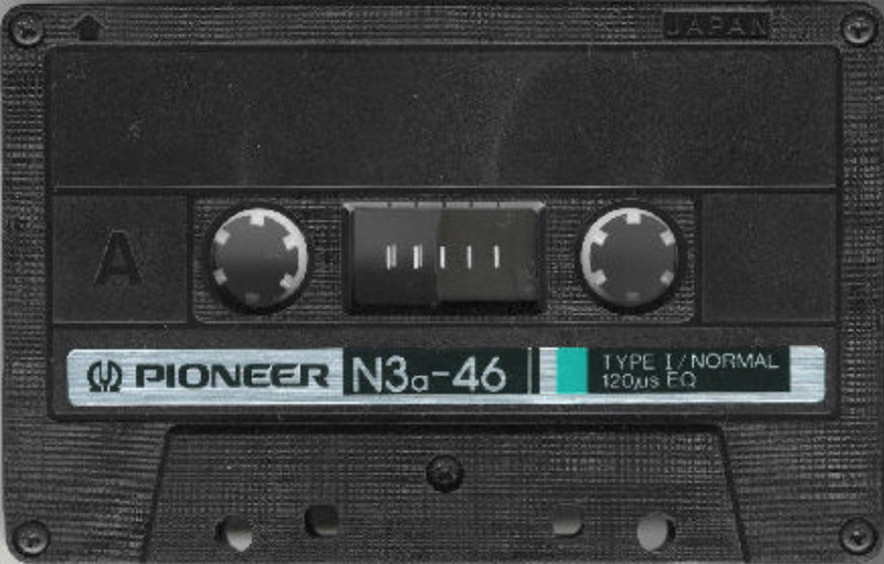 Compact Cassette Pioneer N3a 46 Type I Normal 1982 Japan