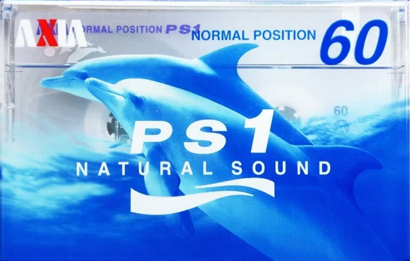 Compact Cassette AXIA PS-I / PS-1 60 "PS1M 60" Type I Normal 2001 Japan